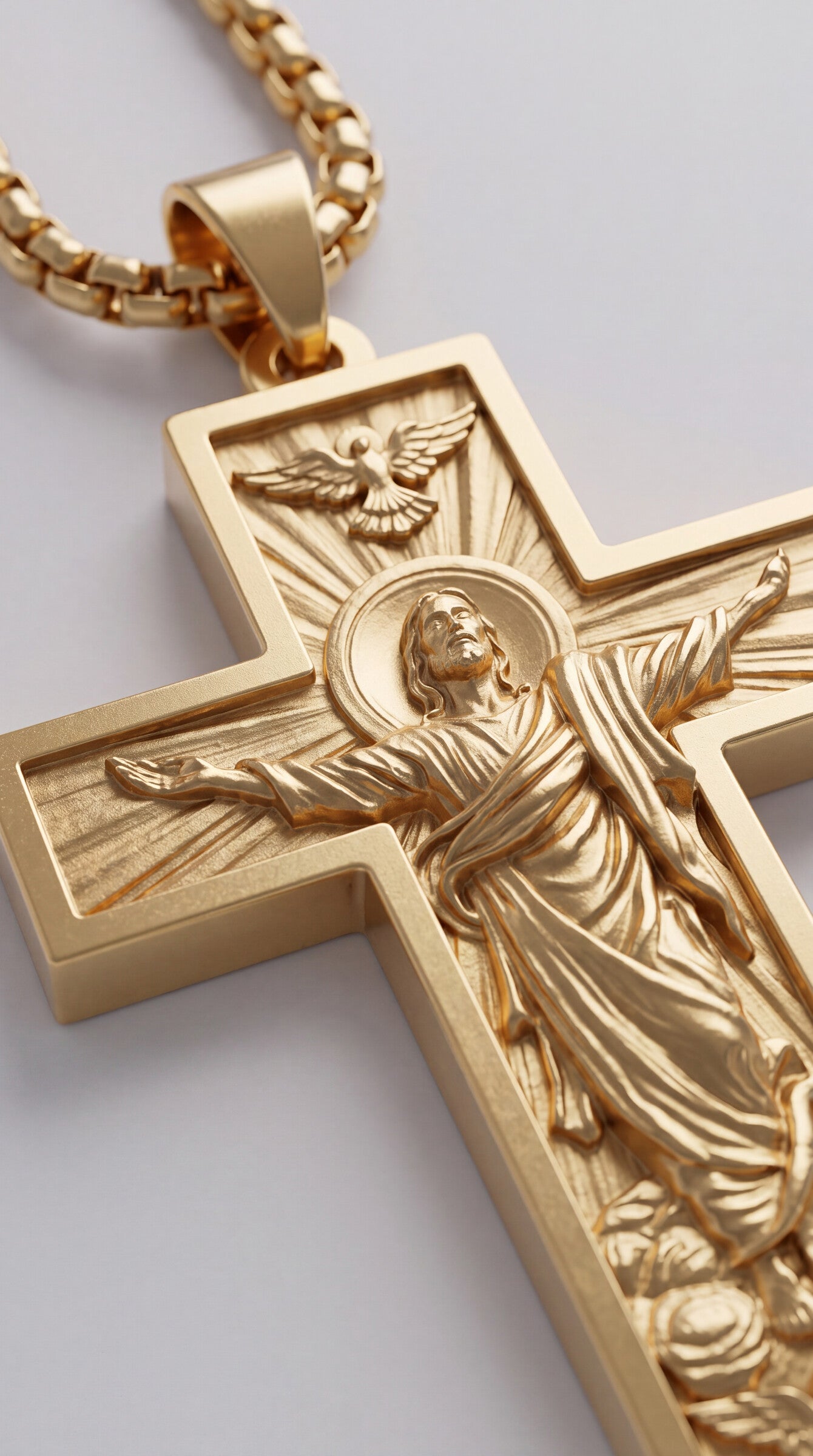Jesus Cross Necklace