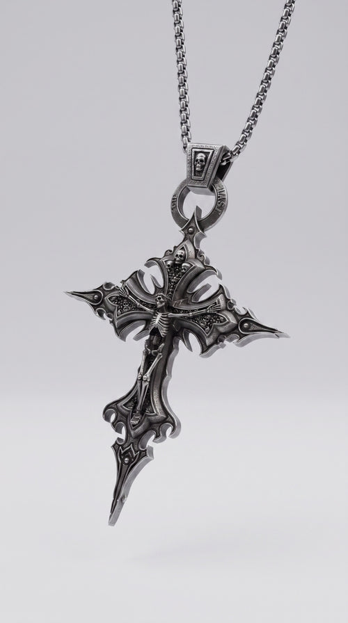 Gothic Cross Necklace
