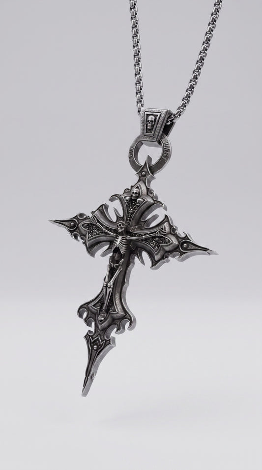 Gothic Cross Necklace