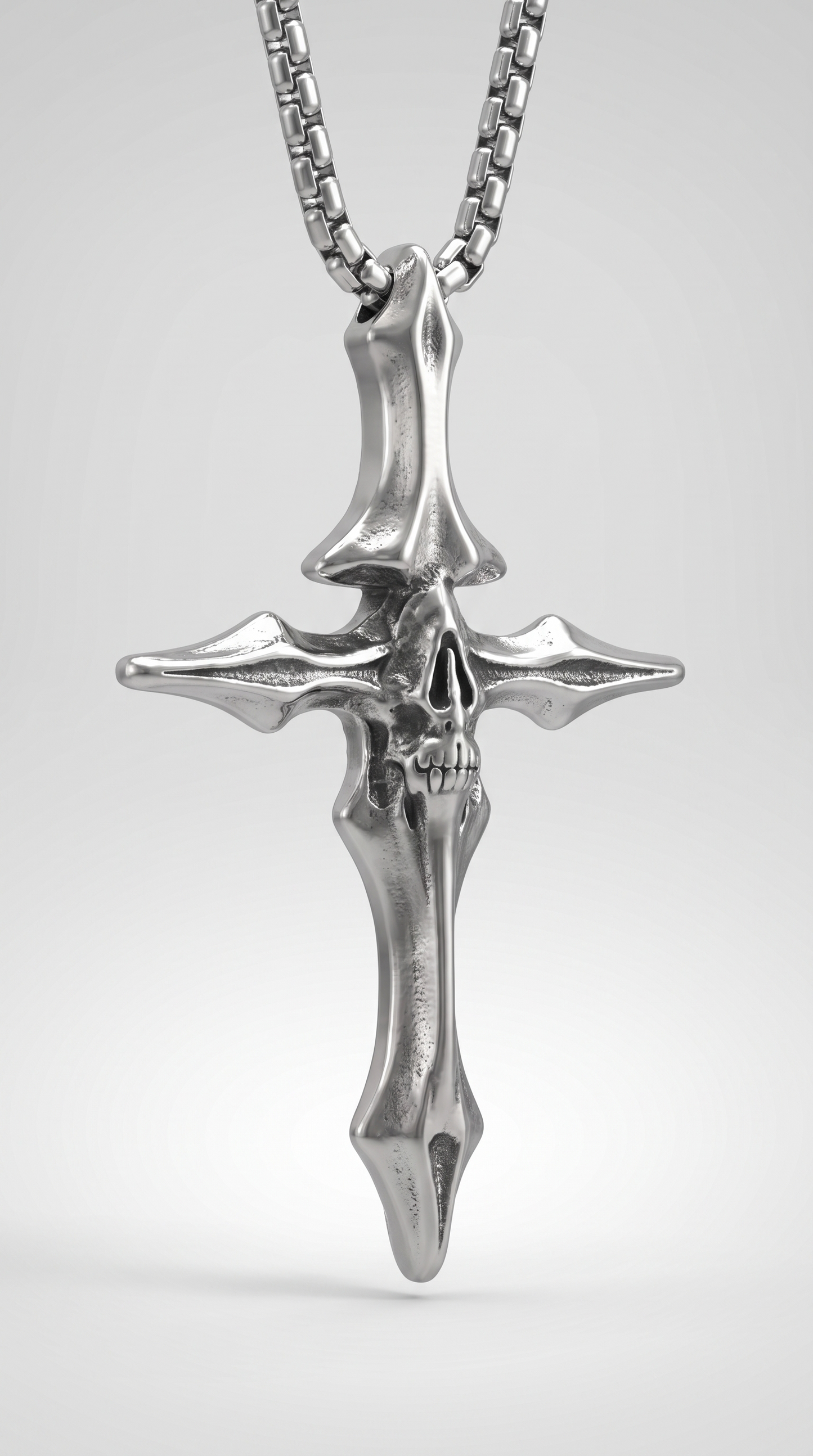 Skull Cross Necklace